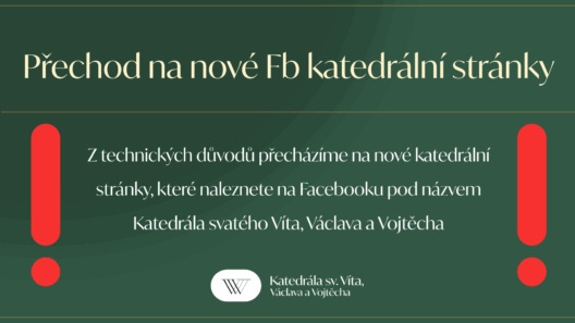 DŮLEŽITÉ: Přechod na nové katedrální Facebookové stránky